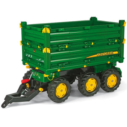RollyToys Multi Trailer John Deere, 3-axle