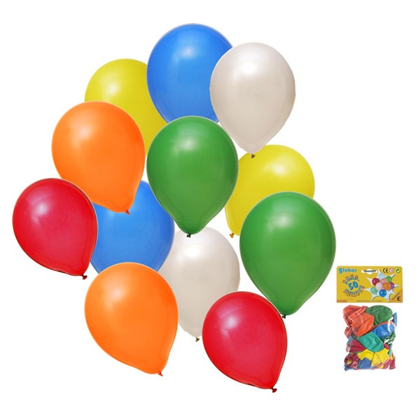 Ballon rond, 50 pièces