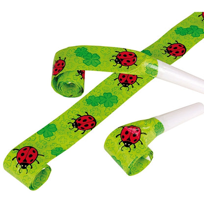 4 troncs aériens de coléoptères porte-bonheur