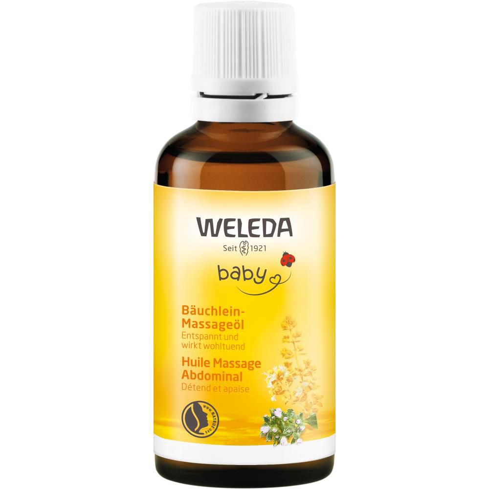 Huile de ventre de bébé Weleda, 50 ml